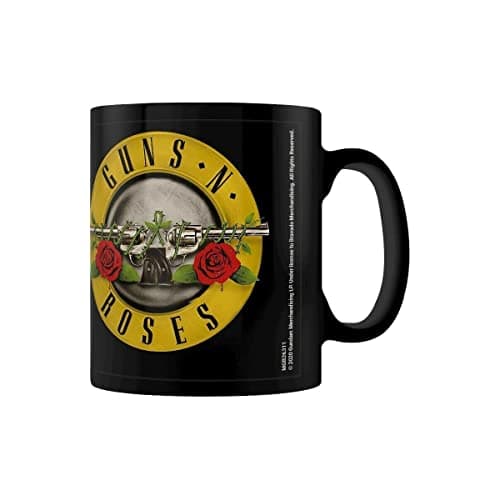 Image of Pyramid International MGB26311 Guns N' Roses (Bullet Logo) Black Coffee Mug, Ceramic, 11 oz