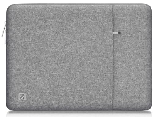 Image of NIDOO 10 Inch Tablet Sleeve Case Protective Carrying Bag Cover for 10.9" iPad 10/10.9" 10.5" iPad Air / 11" 10.5" 9.7" iPad Pro / 10.2" iPad 7 8 9/10.5" Surface Go 3 2 / Tab M10 Plus, Grey