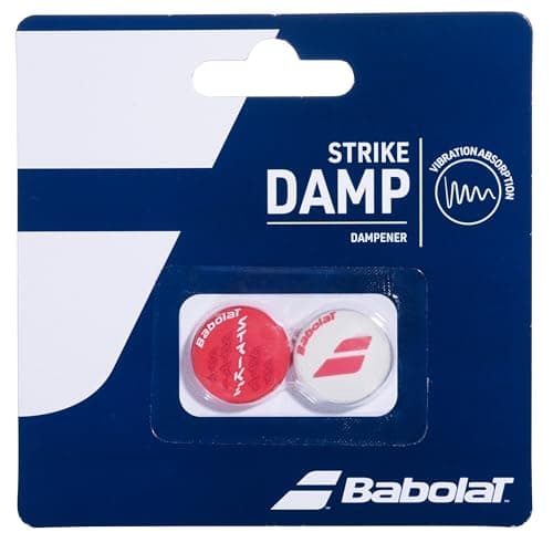 Image of Babolat Pure Strike Damp Vibration Dampener x2 (Red/White)