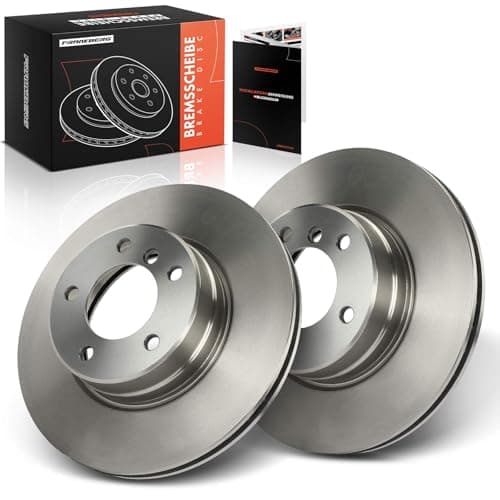 Image of Frankberg Brake Disc Set incl. 2x Discs Front Vented Ø310mm Compatible with 5 Series E60 5 Series Touring E61 Replace# 34116764021