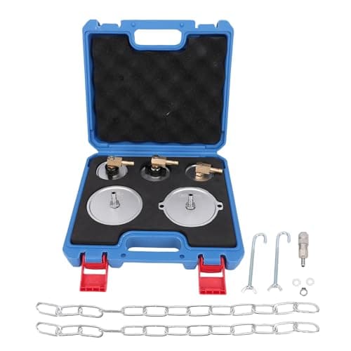 Image of CHICIRIS Master Cylinder Adapters, Aluminum Brake Bleeder Adapter Set Universal for Most Vehicles, with Storage Case, Premium Aluminum Material, for Brake Fluid Bleeding or Refilling