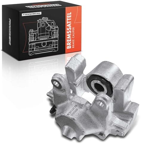 Image of Frankberg Brake Caliper Disc Brake Rear Axle Left Compatible with C-Class W203 CL203 S203 CLC-Class CL203 CLK C208 C209 A208 A209 SLK R171 Replace# 2034230798