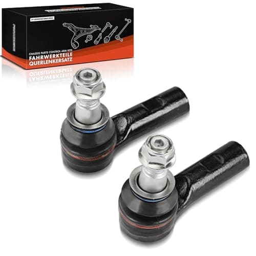 Image of Frankberg 2x Tie Rod End Track Rod End with right-hand thread Outer Front Axle Left Right Compatible with Sprinter 3,5-T Platform/Chassis B906 1.8L-3.5L 2006-2024 Replace# 9064600148