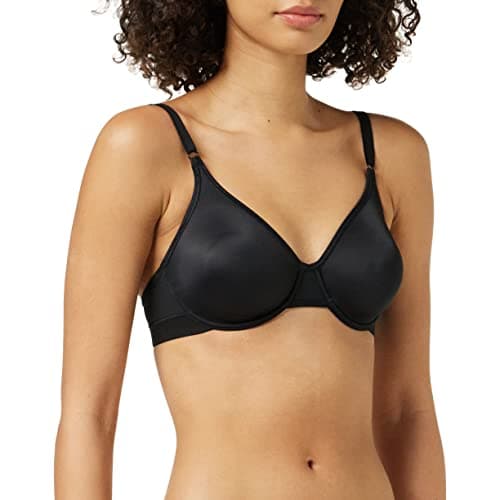 Image of Triumph Women's Micro Fun W Non-padded wired Bra, Black (Black 0004), 32D (Manufacturer size: 70)