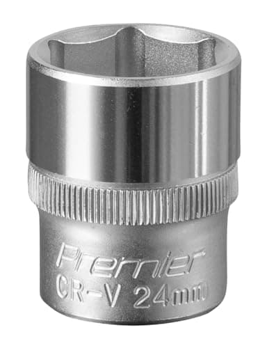Image of Sealey S1224 Walldrive Socket 24Mm 1/2Sq Drive