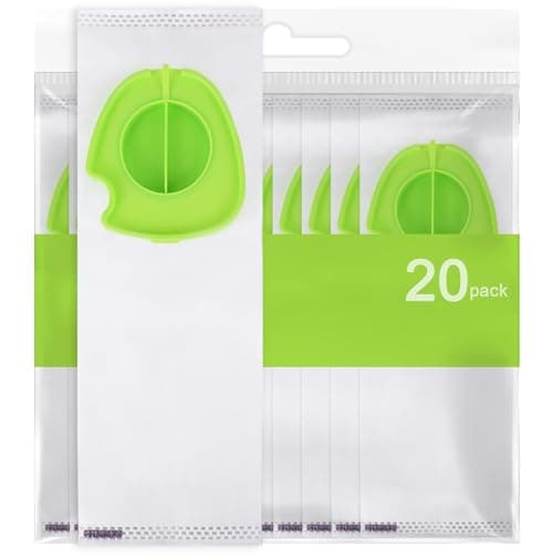 Image of 20 Pack Vacuum Dust Bags For G-tech PRO, PRO 2, PRO K9, PRO 2 K9, Cordless & Handheld Vacuum Cleaner ATF301, ATF303, ATF307, ATF308