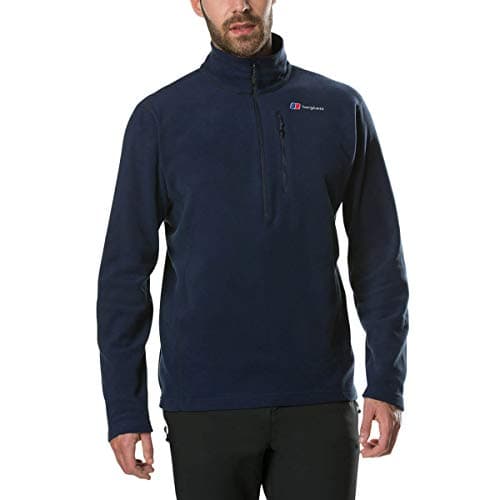 Image of Berghaus Men's Prism Micro Polartec Fleece Half Zip Jacket Fleece Half Zip, Dusk, XXL