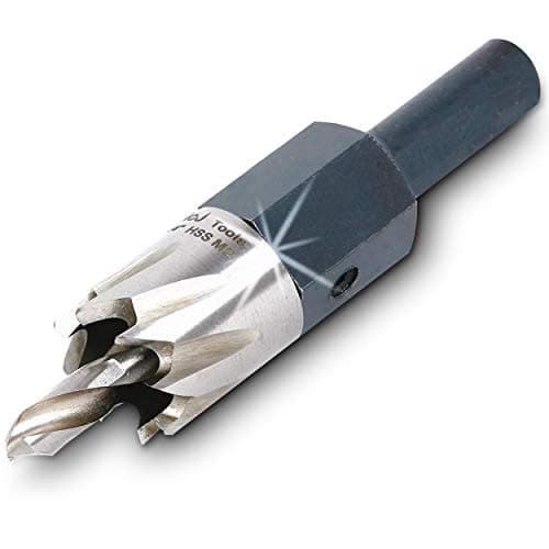 Image of McJ Tools 80mm HSS M2 Drill Bit Hole Saw for Metal, Steel, Iron, Alloy, Ideal for Electricians, Plumbers, DIYs, Metal Professionals