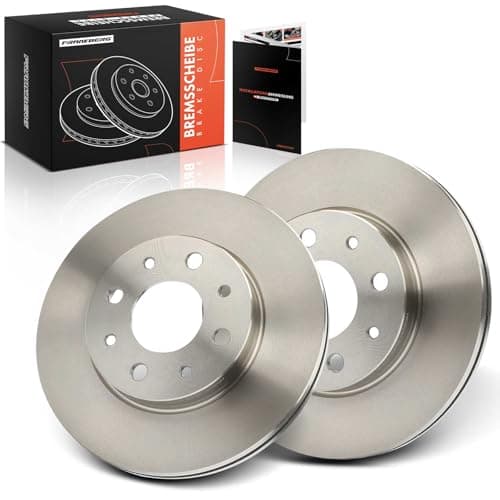 Image of Frankberg Brake Disc Set incl. 2x Discs Front Vented Ø240mm Compatible with 169 KA RU8 500 312 500 C 312 Replace# 46788929,1541806