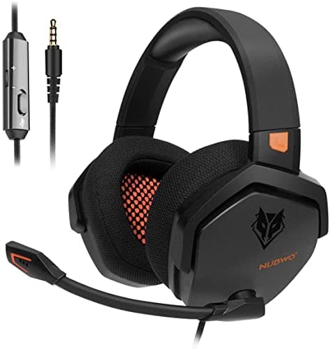 Image of NUBWO PS4 Headset Xbox one Stereo Gaming Headphone with Noise Cancelling with in-line Control for PS4/Xbox 1/PC