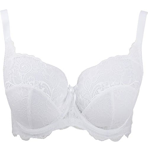 Image of Panache Women's Andorra Full Cup Bra white 5675 Full cup 32GG