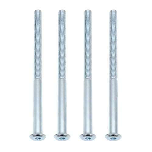 Image of M8 8mm x 130mm Long Furniture Connecting Bolts – Hex Allen Key Flathead For Beds, Cots and Furniture Assembly