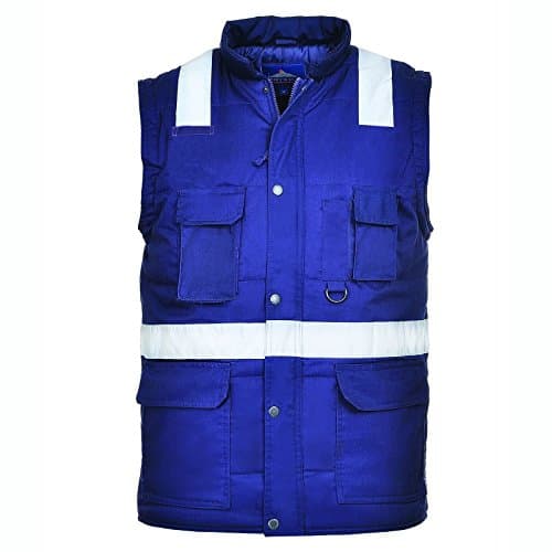 Image of Portwest Iona Bodywarmer, Color: Navy, Size: Medium, F414NARM