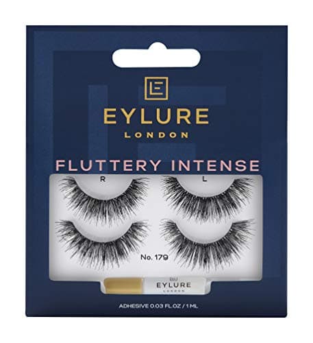 Image of Eylure Fluttery Intense 179 Twin Pack, Black