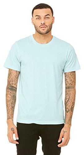 Image of Unisex Jersey Short-Sleeve T-Shirt - HEATHER ICE BLUE - S