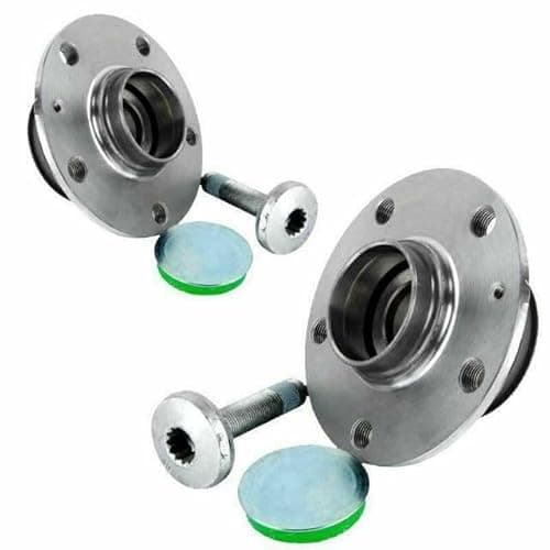 Image of Rear Hub Wheel Bearing Kit Compatible With VW Golf MK7 (Years 2012-2015) Pair With ABS