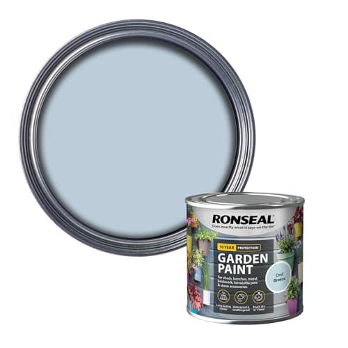 Image of Ronseal RSLGPCDB250 GPCDB250 Garden Paint Cool Breeze 250ml, 250 ml