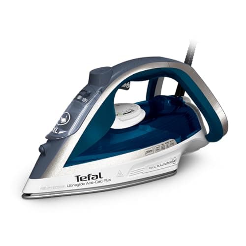 Image of Tefal Ultraglide Plus Steam Iron, 2800W, 230 g/min Steam Boost, 50 g/min Continuous Steam, Durilium Non Stick Soleplate, Auto Off Anti Drip Anti Scale, FV5879G2