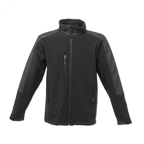 Image of Regatta Men's Hydroforce 3 Layer Membrane Softshell Jacket, Multicoloured (Classic Red/Black), Large (Manufacturer Size:L)