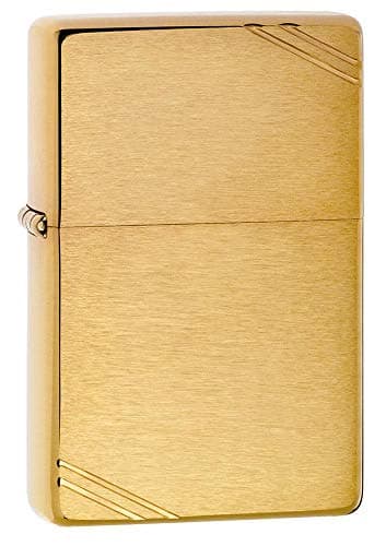 Image of Zippo Vintage Lighter - Brushed Brass