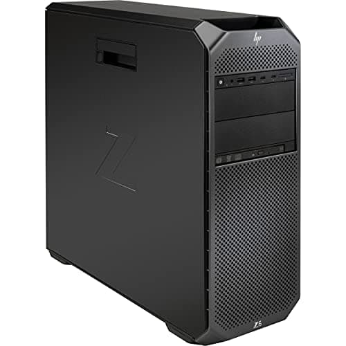 Image of HP Z6 G4 Workstation - Intel Xeon Gold 6138 (20 Cores), Nvidia Quadro RTX 4000 8GB, 64GB ECC RAM, 2TB PCIe Gen 4.0x4 NVMe, 6TB HDD, SD Card Reader, GbE, Windows 11 Pro for Workstations (Renewed)