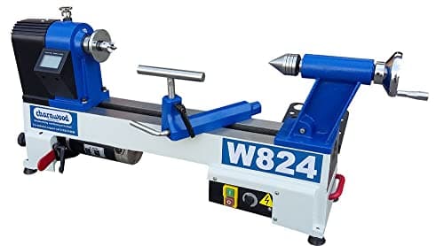 Image of Charnwood W824 Variable Speed Woodturning Lathe 12" x 14"