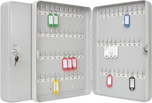 Image of Wedo 102 56537X 70 Key Capacity Key Cabinet