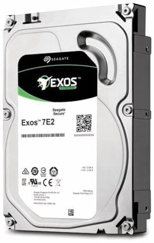 Image of Seagate 3.5 Inch 1 TB Exos E-Class Enterprise SATA Internal Hard Disk Drive - Silver