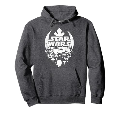 Image of Star Wars Rebel Chandelier Logo Pullover Hoodie