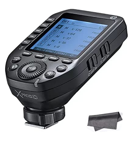 Image of Godox XProII-C TTL Wireless Flash Trigger 1/8000s High-Speed-Sync, 2.4GHz Godox wireless X system APP Control, Speedlite Transmitter Compatible for Canon Cameras(XPro-C Upgraded)