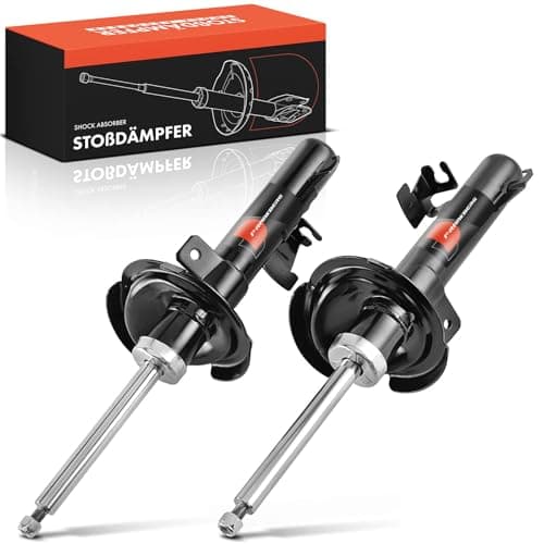 Image of Frankberg 2x Shock Absorber Strut Front Left Right 479mm Gas pressure Compatible with 3 BL 3 BK 3 Saloon BK 5 CR 3 Saloon BL Replace# 334701