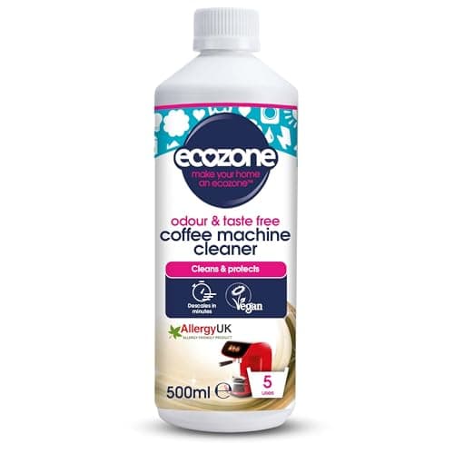 Image of Ecozone Coffee Machine Cleaner and Descaler 500 ml - 5 Applications per bottle