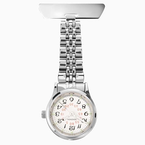 Image of Sekonda Women's Quartz Watch with White Dial Analogue Display and Silver Stainless Steel Bracelet 4587.3