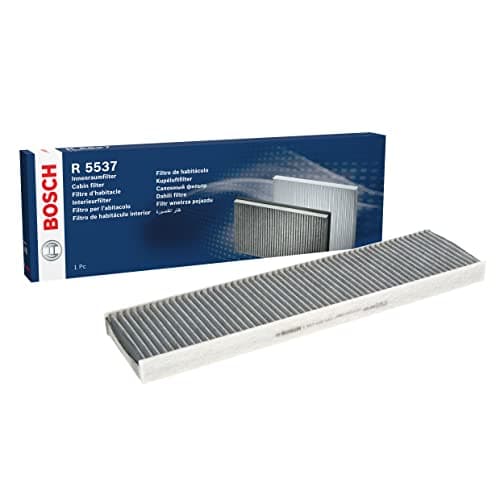Image of Bosch R5537 Activated Carbon Cabin Filter, Replacement Filter - Against Unpleasant Smells, Pollen and Dust for Cleaner Air Inside the Vehicle