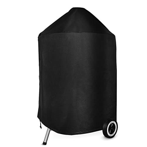 Image of Onlyfire Kettle BBQ Cover for Weber 57cm / 22 inch Charcoal Kettle, Barbecue Grill Cover Waterproof, UV Resistant, Breathable