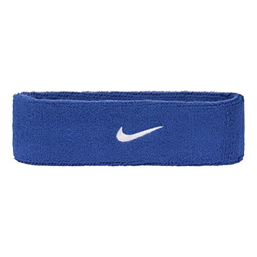 Image of NIKE Men's Swoosh Headband, Royal-Blue - One Size
