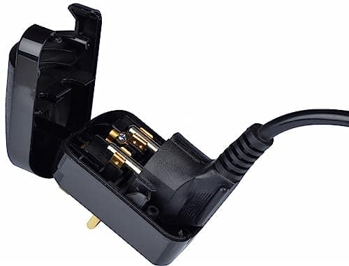 Image of Mr.Gadget's Solutions chuko SCP3 UK Plug Converter Black 13A for 3 Pin with Earth SCP3-BK-R-13