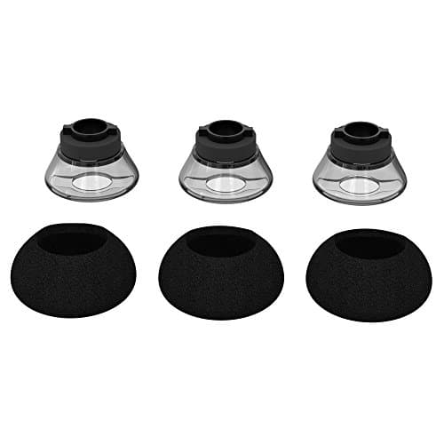 Image of Voyager 5200 Eartips Replacement,Voyager Legend 30/ Voyager Legend 50 Ear tips,3 Pack Eargel kits Foam Cushion Cover for Plantronics/Poly Voyager Headphone-Small