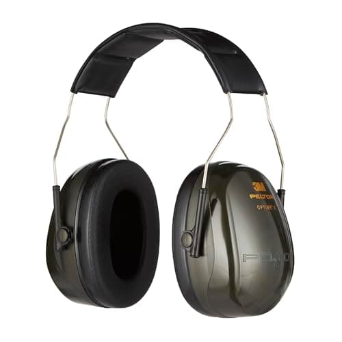 Image of 3M Peltor Optime II Comfort Earmuffs H520AC1, Ear Defenders Adults, Comfortable Fit with Reduced Pressure, Hearing Protection against noise levels in the range of 94-105 dB (SNR: 31 dB), black