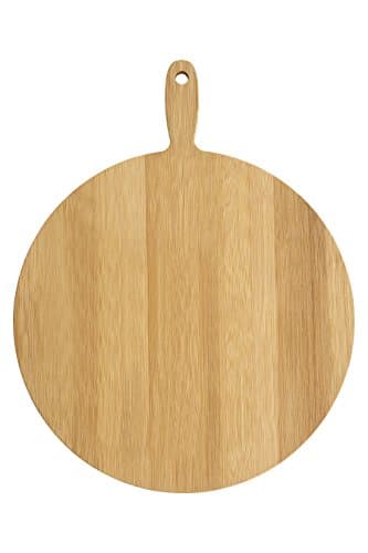 Image of Paddle Chopping Board, Round, Bamboo