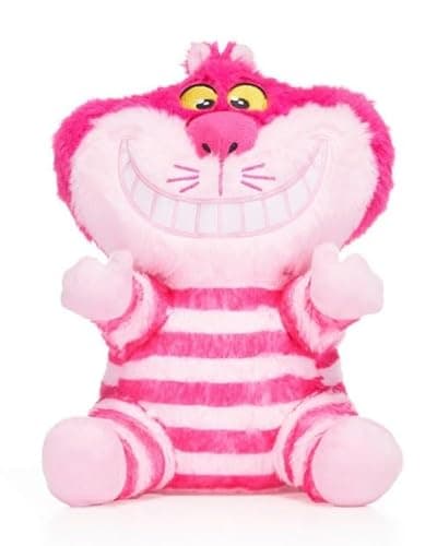Image of UKToyworld Cheshire Cat Soft Toy 10" Alice in Wonderland Pink Cat Plush