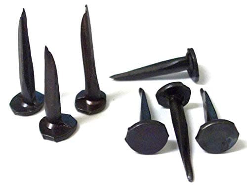 Image of 20mm Carpet Tacks. Fine blued Cut Nails, pins. Pack of 50