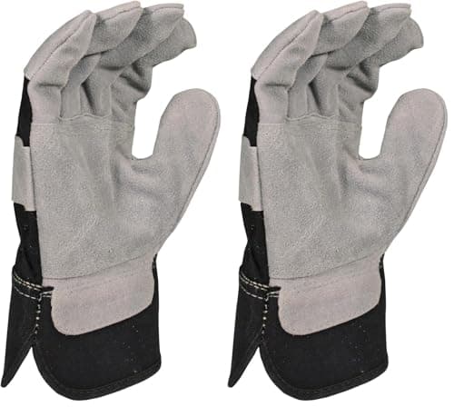 Image of DEWALT DPG41L Men - Rigger Gloves Large, Black/Yellow, L Pack of 2 UK