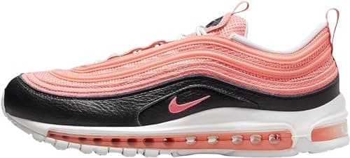 Image of Nike Men's Air Max 97 Cream II/Rust Oxide-Khaki (DX3947 200), Pink Gaze/Hyper Pink-white, 8 UK