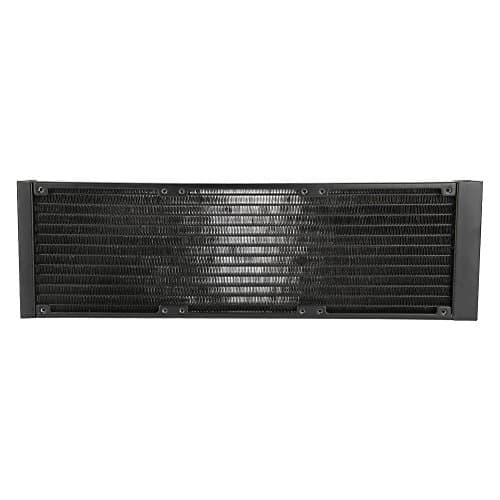 Image of 360mm PC Water Cooling Radiator, 12 Tubes Heat Exchanger with G1/4 Thread & Built-in Water Separator for CPU Heat Dissipation