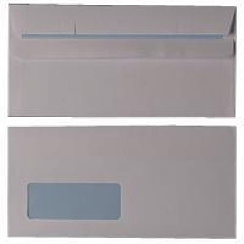 Image of Whitebox DL Window 90gsm Self Seal Envelope - White (Pack of 1000)