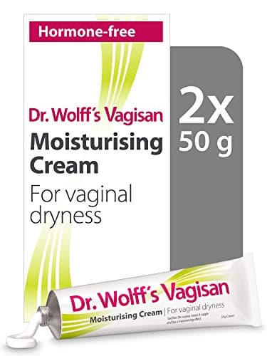 Image of Dr. Wolff´s Vagisan Moisturising Cream | Hormone Free Vaginal Moisturiser for Vaginal Dryness | Intimate Cream for Daily Vaginal Health | 2X 50g