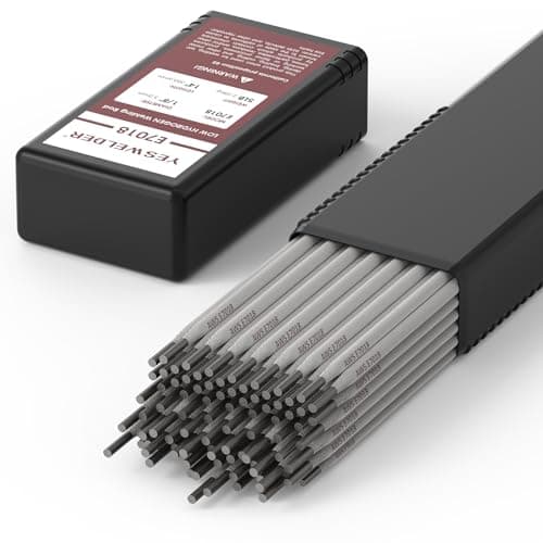 Image of YESWELDER E7018 1/8'' 5LB Welding Rod Low Hydrogen Carbon Steel Stick Electrodes