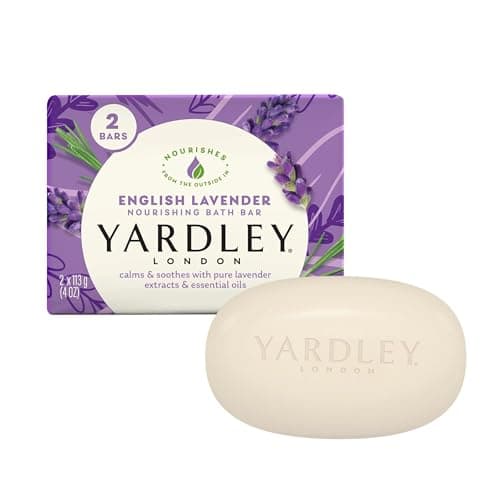 Image of Yardley English Lavender Bar Soap 2 x 120g