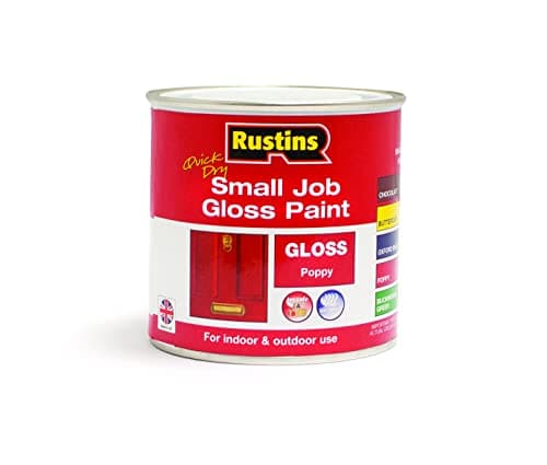 Image of RUSTINS Small Job Gloss Paint Poppy 250ml